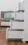 Kleiderschrank | 1 Drehtür | 4 Schubladen | mit Kleiderstange | 90 cm breit | Massivholz | Farbe: Weiß Abbildung