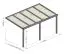 Terrassenüberdachung XL 03, Dach: 10 mm Glas klar, Grundfläche: 20,32 m² - Abmessungen: 400 x 508 cm (B x L)