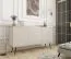 Wohnzimmer - Set C Horsham, 3-teilig, Farbe: Beige, Push-to-open Funktion, Beine: Schwarz, eine schmale Kommode, ein Sideboard, ein Schminktisch, ABS-Kanten