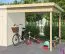 Dachanbau für das Gartenhaus G264 Natur - 28 mm Blockbohlen, Grundfläche: 4,75 m², Pultdach