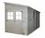 Anlehn-Gartenhaus - 4,16 x 2,11 Meter - unbehandelt - Pultdach Abbildung