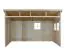 Anlehn-Gartenhaus - 4,16 x 2,11 Meter - unbehandelt - Pultdach Abbildung