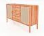 Kommode Wellsford 29 Kernbuche massiv geölt - Abmessungen: 84 x 142 x 46 cm (H x B x T)