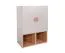 Kommode Maräne 06, Farbe: Kaschmir / Eiche Artisan - Abmessungen: 117 x 80 x 40 cm (H x B x T)