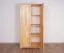 Kleiderschrank, Farbe: Natur 190x90x60 cm