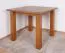 Tisch | Kiefer massiv Vollholz | Eichenfarbe| 80 x 80 cm | Junco 239A