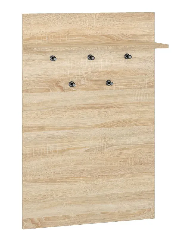 Garderobe Vacaville 18, Farbe: Sonoma Eiche hell - Abmessungen: 103 x 68 x 24 cm (H x B x T)