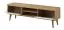 TV-Unterschrank Maryhill 04, Farbe: Eiche Riviera / Weiß - Abmessungen: 50 x 160 x 40 cm (H x B x T)