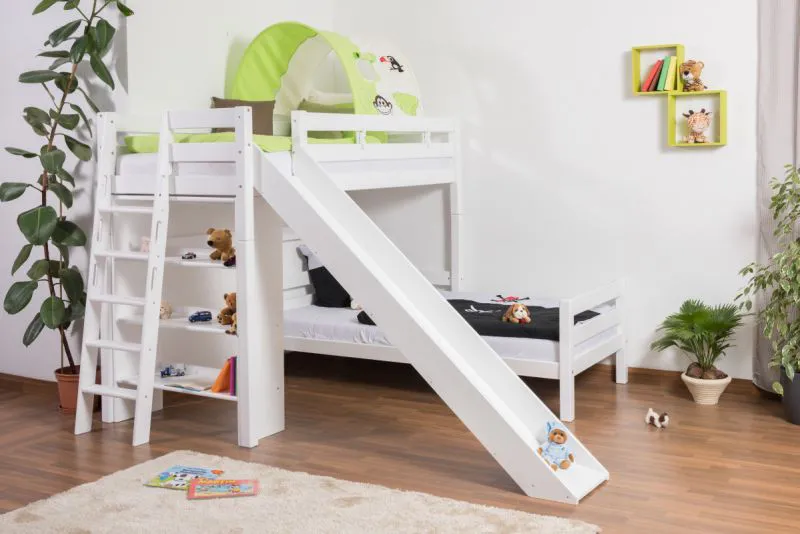 Kinderbett mit Rutsche