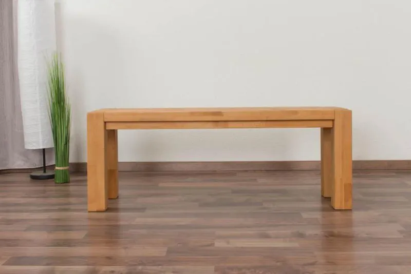 Sitzbank Buche Massivholz Abbildung