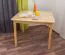 Holztisch Tisch 100x100 cm Kiefer massiv, Farbe: Natur