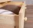 Kleiderschrank Massivholz natur 019 - 190 x 120 x 60 cm (H x B x T)