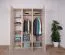 Schlafzimmer Komplett - Set A Fricourt, 6-teilig, Beige / Eiche hell, angenehmes Design, harmonische Farben, einfache und rasche Montage