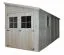 Anlehn-Gartenhaus inkl. Seitenwand - 5,14 x 2,16 Meter - unbehandelt - Pultdach Abbildung