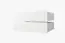 Eleganter Kleiderschrank mit Marmor Optik Hochfeiler 83, Farbe: Weiß / Weißer Marmor - Abmessungen: 200 x 150 x 62 cm (H x B x T), mit fünf Fächern