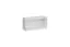 Schlichte Wohnwand Kausland 05, Farbe: Weiß - Abmessungen: 150 x 350 x 32 cm (H x B x T), mit Push-to-open Funktion
