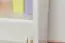 Regal Kiefer massiv Vollholz weiß lackiert Junco 53A - Abmessung 83 x 100 x 42 cm
