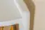 Standregal, 40 cm breit, Kiefer Holz-Massiv, Farbe: Weiß