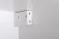 Wohnwand hängend Hompland 34, Farbe: Weiß - Abmessungen: 170 x 260 x 40 cm (H x B x T), mit Push-to-open Funktion