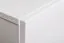 Schlichte Wohnwand Volleberg 33, Farbe: Weiß - Abmessungen: 140 x 250 x 40 cm (H x B x T), mit einen Wandregal
