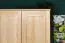 Kleiderschrank Massivholz natur 011 - 190 x 90 x 60 cm (H x B x T)