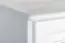 Schlafzimmerschrank, Farbe: Weiß 190x133x60 cm