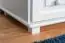 Vorzimmerschrank Kiefer, Farbe: Weiß 190x133x60 cm