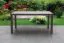 Gartentisch mit Glasplatte Miami aus Aluminium - Farbe: anthrazit, Länge: 1500 mm, Breite: 900 mm, Höhe: 720 mm