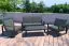 Gartenstuhl Madrid aus Aluminium - Farbe: anthrazit, Tiefe: 780 mm, Breite: 850 mm, Höhe: 700 mm, Sitzhöhe: 330 mm