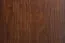 Kleiderschrank mit dekorativen Einfräsungen Kiefer Vollholz massiv Walnussfarben Columba 01 - Abmessung 195 x 80 x 59 cm