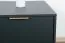 Moderner Couchtisch mit zwei Schubladen Raoued 08, Farbe: Anthrazit - Abmessungen: 44 x 97 x 60 cm (H x B x T)
