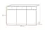 Moderne Kommode mit 4 Fächern Susort 03, Farbe: Eiche Artisan / Grau, 86 x 139 x 38 cm, matte Fronten, 3 Schubladen, 3 Türen, hochwertige Verarbeitung