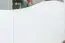 Vitrine Patamea 06, Farbe: Weiß Hochglanz - 88 x 180 x 40 cm (H x B x T)