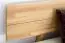 Massivholz Bettgestell Eiche 180 x 200 cm geölt Abbildung