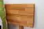 Massivholz Bettgestell Kernbuche 90 x 200 cm geölt Abbildung