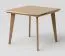 Couchtisch Eiche massiv natur Aurornis 75 - Abmessungen: 60 x 60 x 50 cm (B x T x H)