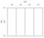 Gartenhaus Krems - 2,90 x 2,40 Meter aus 19 mm Blockbohlen