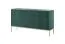 Kommode mit elegantem Design Worthing 06, Farbe: Grün / Gold - Abmessungen: 83 x 154 x 39 cm (H x B x T)