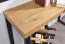 Ablagetisch, Farbe: Eiche - Abmessungen: 75,5 x 120 x 39 cm (H x B x T)