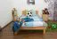 Jugendbett Wooden Nature 02 Kernbuche massiv geölt - Liegefläche 120 x 200 cm (B x L)