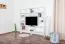 Regal "Easy Möbel" S16, Buche Vollholz massiv Weiß lackiert - 168 x 174 x 20 cm (H x B x T)