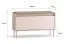 Garderobe Komplett Set | Farbe: Eiche Cremona / Kaschmir | ABS-Kanten | inkl. Samtpolster | Garderobenschrank | Schuhschrank | Garderobe mit acht Haken