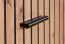 Schmale Garderobe Ringerike 01, Farbe: Antharzit / Eiche Artisan - Abmessungen: 203 x 90 x 32 cm (H x B x T), mit genügend Stauraum