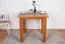 Tisch | Kiefer massiv Vollholz | Eichenfarbe| 80 x 80 cm | Junco 239A
