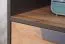 Jugendzimmer Drehtürenschrank / Kleiderschrank Sprimont 02, Farbe: Grau / Eiche - Abmessungen: 195 x 80 x 50 cm (H x B x T)