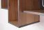 Hängeregal Sprimont 12, Farbe: Grau / Eiche - Abmessungen: 40 x 110 x 29 cm (H x B x T)