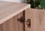 Kommode mit modernen Design Niel 07, Farbe: Eiche / Anthrazit - Abmessungen: 85 x 120 x 40 cm (H x B x T)