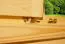 Holz-Gartenhaus 4,98 x 7,98 Meter (inkl. Dach) | Naturbelassen | Satteldach | 44 mm Blockbohlen-Haus Abbildung