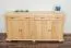 Sideboard, Kiefer massiv, Breite: 182 cm, Farbe: Natur Abbildung
