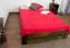 Bett Kiefer 120 x 200 cm Nuss Abbildung